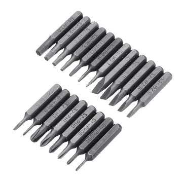 56pcs Screwdriver Bit Set Alloy Steel Screwdriver Accessories Hex Shank Screwdriver Bits
