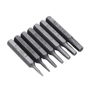 56pcs Screwdriver Bit Set Alloy Steel Screwdriver Accessories Hex Shank Screwdriver Bits