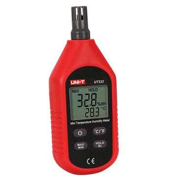 UNI-T UT333 Mini LCD Digital Thermometer Hygrometer Air Temperature and Humidity Meter Moisture Mete