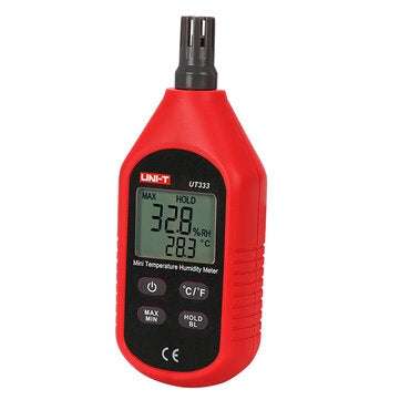 UNI-T UT333 Mini LCD Digital Thermometer Hygrometer Air Temperature and Humidity Meter Moisture Mete