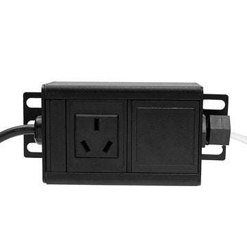Garbage Disposal Air Switch Button + Plug For Massage Chair/Spa 220V-380V AU