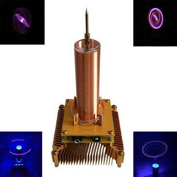 Music Tesla Coil Acrylic Shell Arc Plasma Speaker Wireless Transmission Exp... (TYPE: NORMALVERSION)