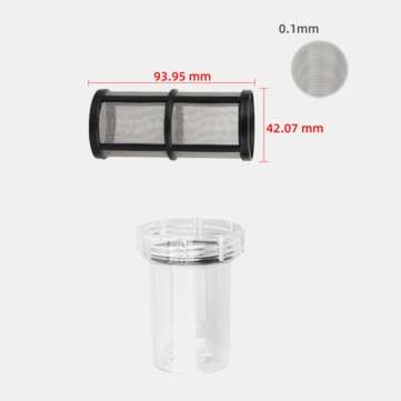 Garden Hose Filter Attachment For Pressure Washer Pump Inlet Filter 3/4 Inch Hose Connector Garden A