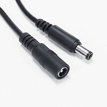 5Pcs 5M DC 12V Power Extension Cable Cord 5.5x2.1mm Plug Wire for CCTV Camera