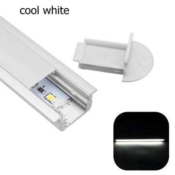 DC12V 50CM 7W Hand Wave Sensor 60LED Cabinet Rigid Strip Light for Bar Kitche... (COLOR.: COOLWHITE)