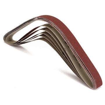 5pcs 25x760mm 240 Grit Sanding Belts Abrasive Tool