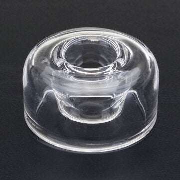Transparent Quartz Dry Herb Glass Pan Saucepan Fit For Greenlightvapes G9 Tick E-nail