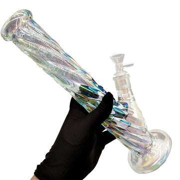 Unique Glass Joint 14.5mm Water Pipe Smoker Recycling Water Circulator