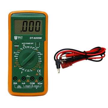 BEST DT9205M LCD AC DC Volt AMP OHM Electrical Digital Multimeter