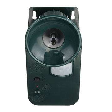 5000sqft 9V DC Ultra sonic Cordless Pest Animal Repeller Outdoor Safely Repel Various Animal