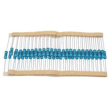 500pcs 1W Metal Film Resistor 1% 100 ohm Resistance