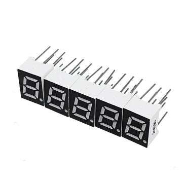 5Pcs 2181BS 0.28 inch LED Digital Tube One-digit Common Anode Bright Red Light