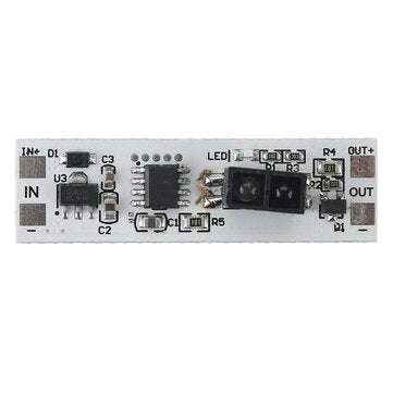 5Pcs 5-24V Multifunctional Cabinet LED Light Touch Intelligent Switch Capacitor Induction Stepless D