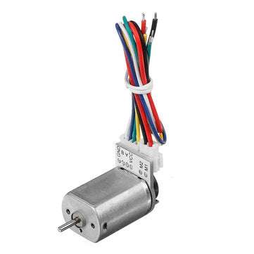 CHIHAI CHF-130SA-ABHL 6V 9500rpm Gear Motor Permanent Magnet DC Hall Coded Reduction Encoder Gear Mo