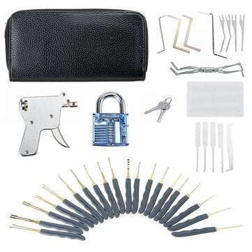 Unlocking Lock Picks Set Key Extractor Tool Locksmith Practice P... (COLOR.: BLUE | QUANTITY: 50PCS)