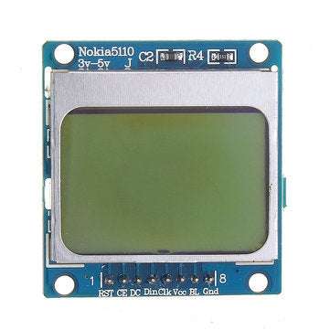 5pcs 5110 LCD Screen Display Module SPI Compatible With 3310 LCD