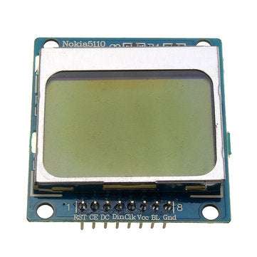 5pcs 5110 LCD Screen Display Module SPI Compatible With 3310 LCD