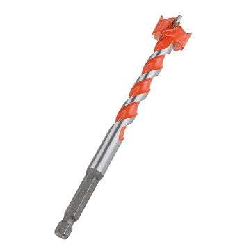 5pcs 16-25mm Hex Shank Twist Forstner Drill Bit Set Hinge Hole Cutter Woodworking Hole Saw