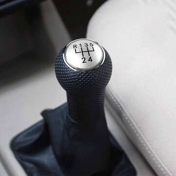 5 Speed Gear Shift Knob with Gaiter Boot Cover For VW Bora Golf MK4 GTI Jetta
