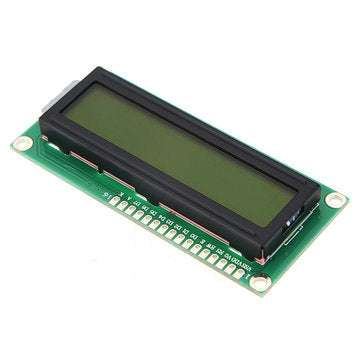 5Pcs 1602 Character LCD Display Module Yellow Backlight