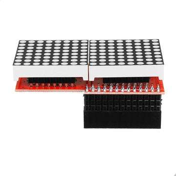 8x16 MAX7219 LED Dot Matrix Screen Module Geekcreit for Arduino - products that work with official A
