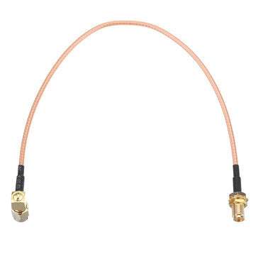 5Pcs 50CM SMA cable SMA Male Right Angle to SMA Female RF Coax Pigtail Cable Wire RG316 Connector Ad