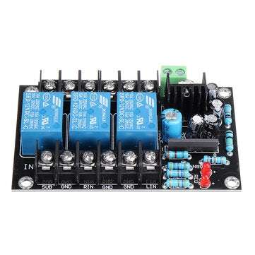 UPC1237 2.1Channel 300W Speaker Protection Board Delay 3 Channels AC 12-15V DC Protection Board for