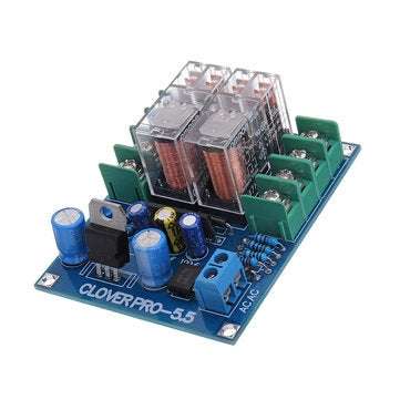 UPC1237 Speaker Protection Board Dual Omron Relay For HIFI Amplifier DIY Speaker Kit