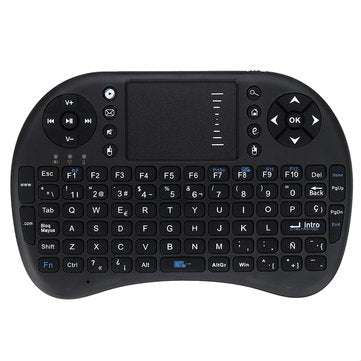 UKB-500-RF 2.4G Wireless Spanish Mini Keyboard Touchpad Airmouse Air Mouse for TV... (COLOR1: WHITE)