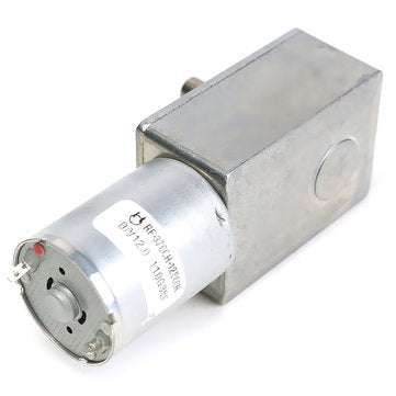 5Pcs 12V 2RPM Reversible High Torque Turbo Worm JGY370 Geared DC Motor