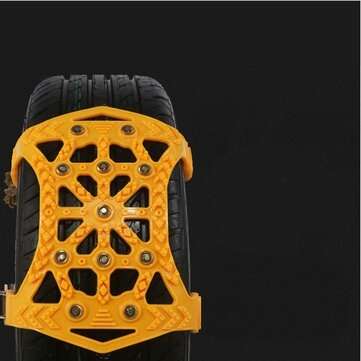 Universal Tire Snow Anti-Skid Chains For Car Truck SUV ORV Emergency Winter