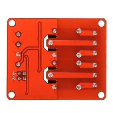 5Pcs 12V 2 Channel Relay Module With Optocoupler Support High Low Level Trigger