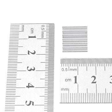 50Pcs 14x14x4mm Aluminum Radiator Chip Heat Sink