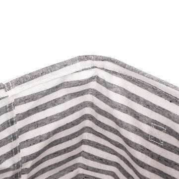 Large Capacity Storage Box Folding Dirty Clothes Hamper Sundries Storage Moisture Proof Cotton Linen