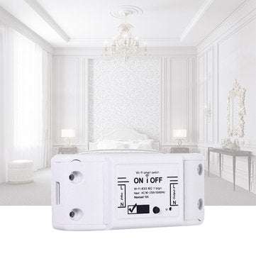 Bakeey 220V 10A WiFi Smart Switch Controller Universal Circuit Breaker DIY Automation Wireless Remot