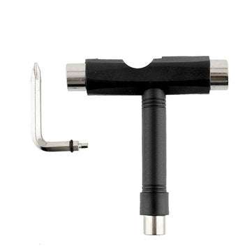 Universal T Shape Wrench Roller Skate Skateboard Longboard  Board ATB Tool Allen Key Multifunction