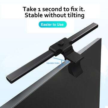 5W Type-C Computer Monitor Light Bar LED Screen Hanging Light Stepless Dimming Reading Lamp