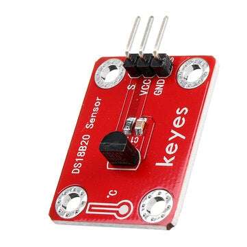 5Pcs Keyes Brick 18B20 Temperature Sensor (pad hole) Pin Header Module Digital Signal