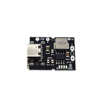 Type-C USB 5V 2A Boost Converter Step-Up Power Module Lithium Battery Charging Protection Board LED