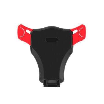 Gravity Lock Car Air Vent Phone Holder 360 Degrees Rotation Adjustable Bracket Stan... (COLOR.: RED)