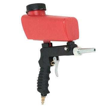 Upgrade Portable Sand Blast-er Media Blasting Nozzle G-un Removing Spot Rust Adjustable Sandblast Fl