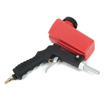 Upgrade Portable Sand Blast-er Media Blasting Nozzle G-un Removing Spot Rust Adjustable Sandblast Fl