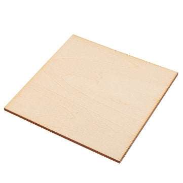 5Pcs 10x10cm Basswood DIY Wood Sheet Unfinished Unpainted Building Model Laser Engraving Blank Sheet