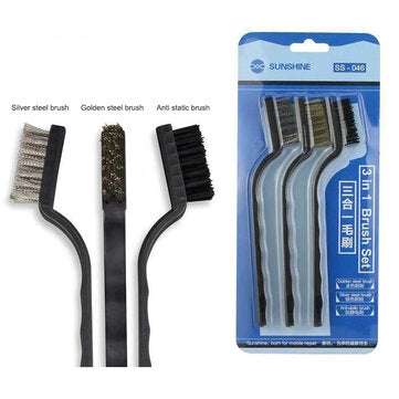 Toothbrush Type Small Wire Brush Industrial Toothbrush Cleaning and Derusting mini Copper Wire Stain