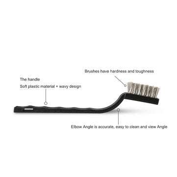 Toothbrush Type Small Wire Brush Industrial Toothbrush Cleaning and Derusting mini Copper Wire Stain