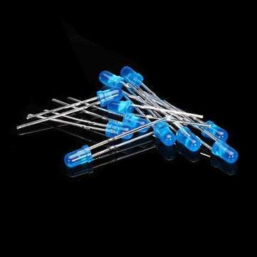 500pcs 3MM LED Diode Kit Short Leg Mixed Color Red Green Yellow Blue White