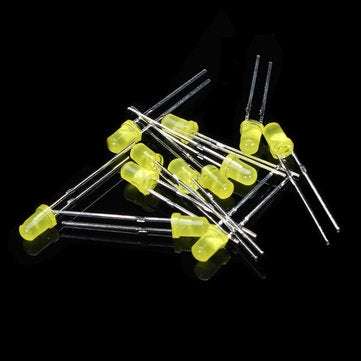 500pcs 3MM LED Diode Kit Short Leg Mixed Color Red Green Yellow Blue White