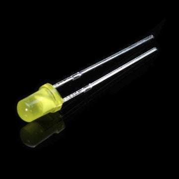 500pcs 3MM LED Diode Kit Short Leg Mixed Color Red Green Yellow Blue White