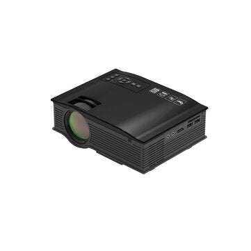 UNIC UC80D Full HD 1080P Mini LED Projector Wired Phone Mirroring ... (COLOR.: BLACK | PLUG: EUPLUG)
