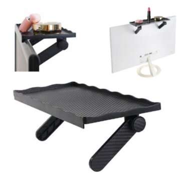 Upgrade Adjustable TV Screen Top Storage Shelf Rack Holder Computer Monitor Desktop Stand TV Stand S